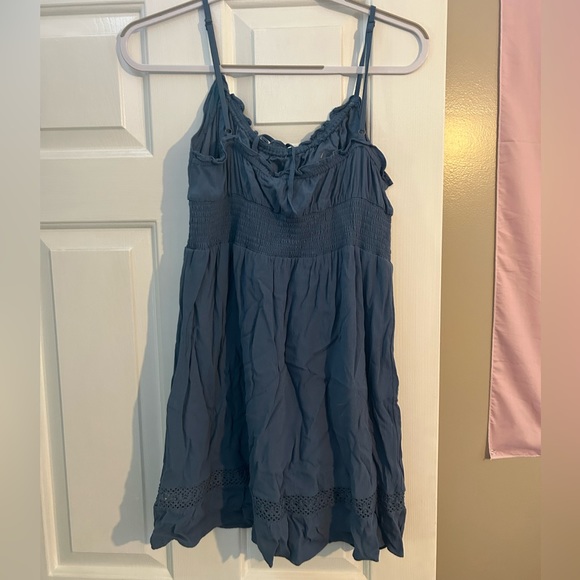 navy blue medium length dress - Picture 2 of 2